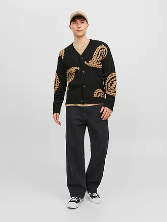 JACK & JONES | Vaqueros Loose Fit JJIALEX JJORIGINAL | schwarz